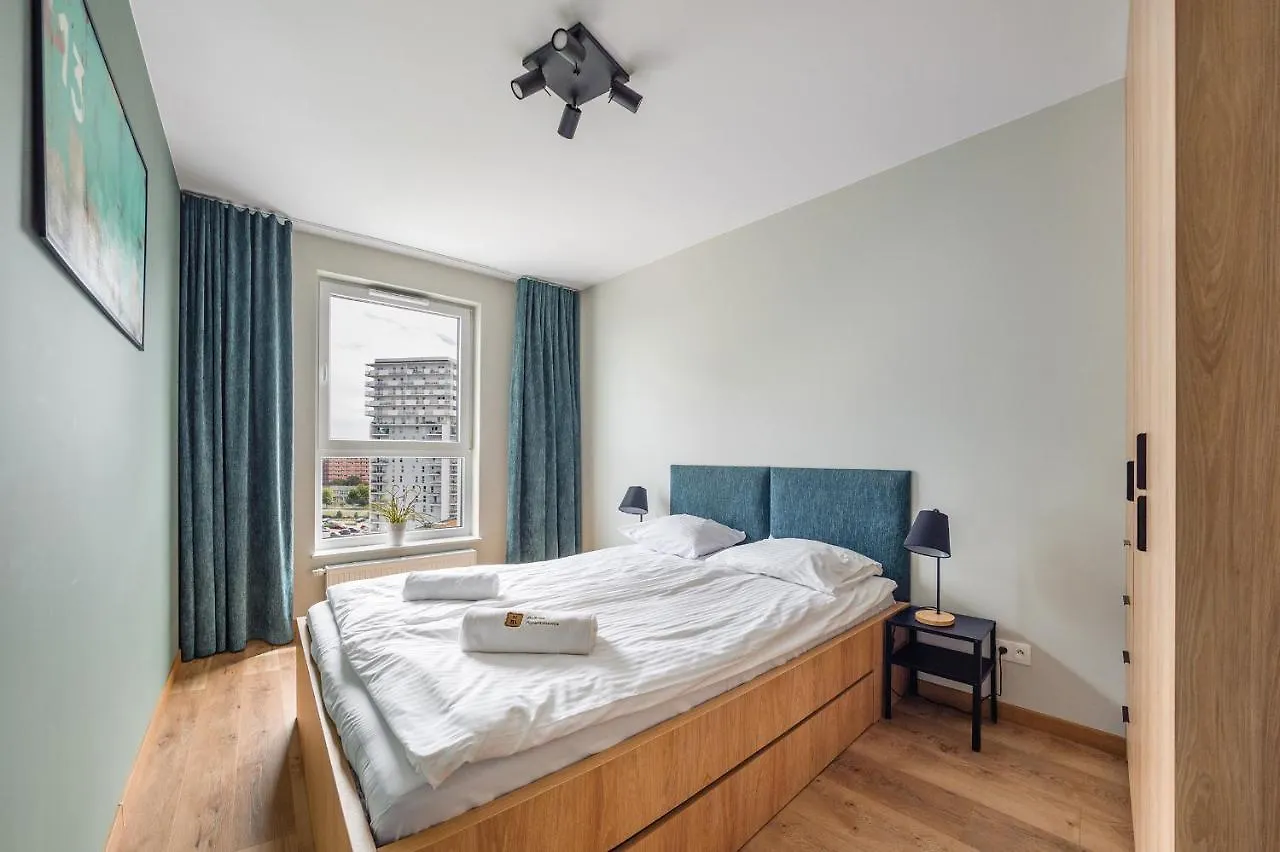Blue Moon With Sea View - Spectrum Gdansk Apartment